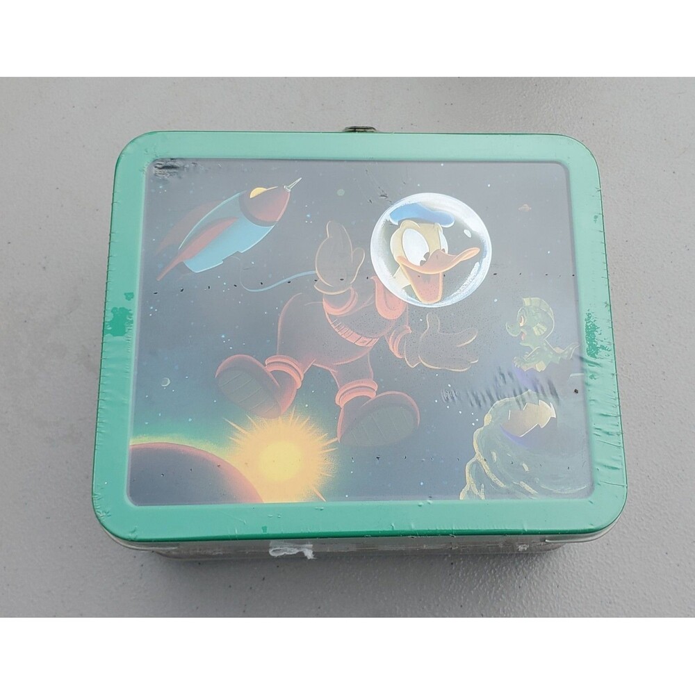 Hallmark School Days Mini Lunch Box Numbered Edition- Donald Duck In Space - New